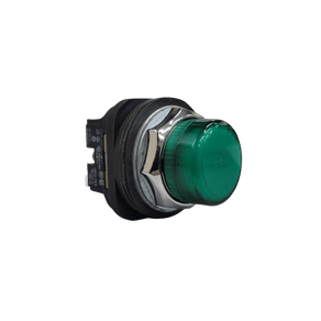 Botão Sinalizador Luminoso Ø30mm Metálico Verde P/ Lâmpada BA9s 250V Cód. XB3BV63 – Schneider